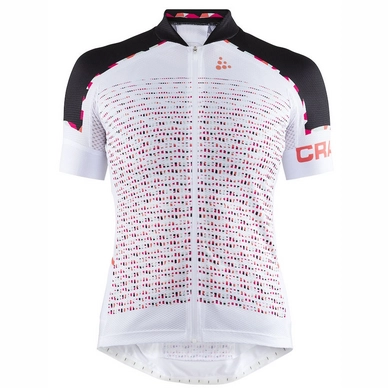 Fahrradshirt Craft Empress Jersey SS White Boost Damen