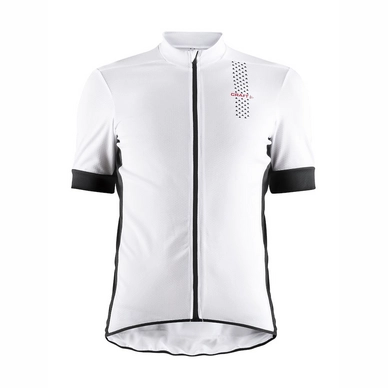 Fietsshirt Craft Men Rise White Black