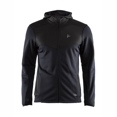 Jacke Craft Breakaway Jersey Hood Black Herren