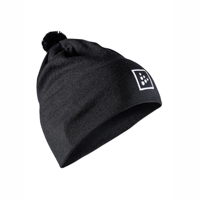 Muts Craft Practice Knit Hat Black