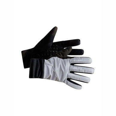 Handschoenen Craft Siberian Glow Glove Silver Black