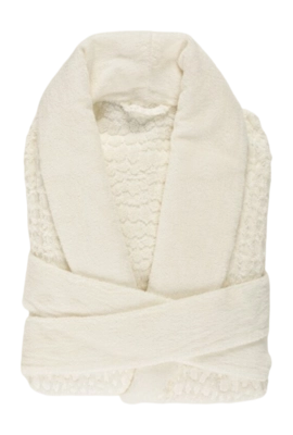 Bademantel Abyss & Habidecor Lodge Ivory