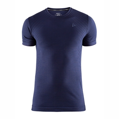 T-Shirt Craft Fuseknit Comfort RN SS Maritime Herren