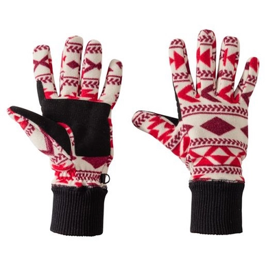 Handschuhe Jack Wolfskin Hazelton Glove Scarlet All Over Damen
