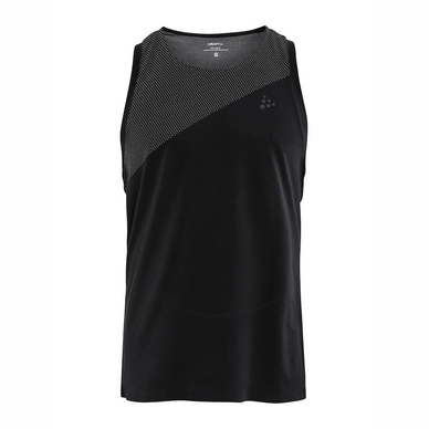 Tanktop Craft  Subtwo Singlet Black Herren