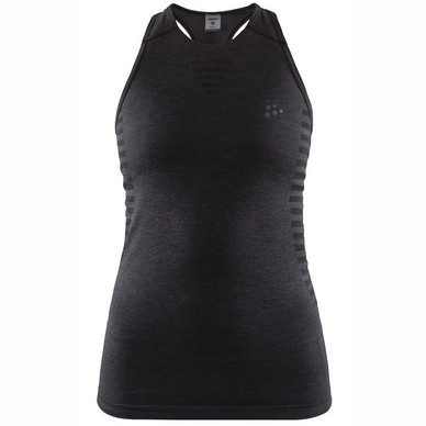 Sportshirt Craft Women Urban Run Fuseknit SS Singlet Black Platinum