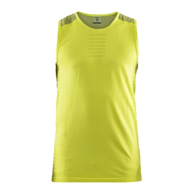 Sportshirt Craft Men Urban Run Fuseknit SS Singlet Lime Black