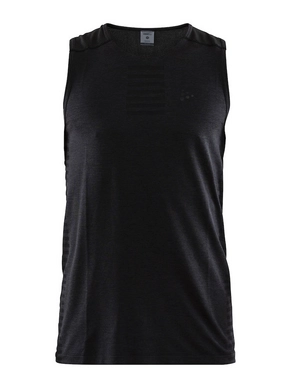 Sportshirt Craft Men Urban Run Fuseknit SS Singlet Black Platinum