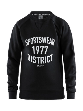 Sportshirt Craft Junior District Crewneck Black