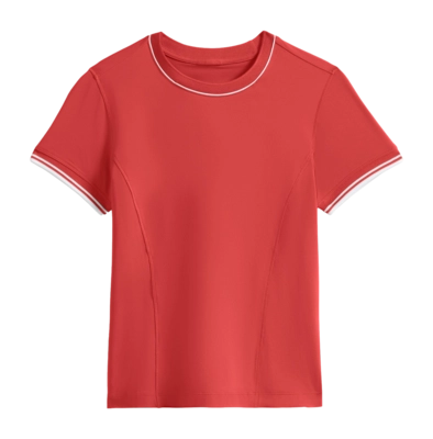 Tennis Shirt Wilson Women Team Seamless Tee Infrared