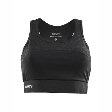 Sport-BH Craft Rush Top Black Damen