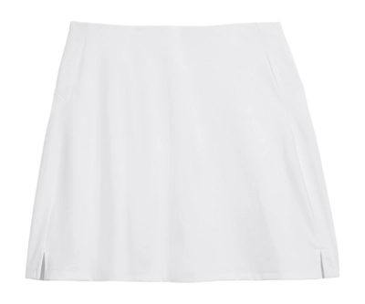 Tennisrok Wilson Women Team Flat Front Skirt Bright White