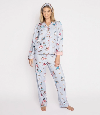 Pyjama PJ Salvage Women 181091 Light Blue