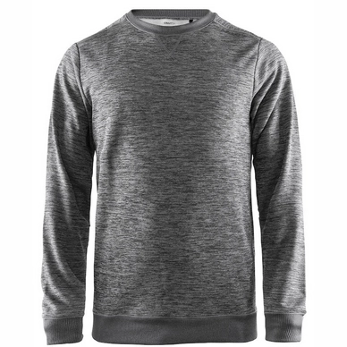 Jumper Craft Men Leisure Crewneck Dark Grey Melange