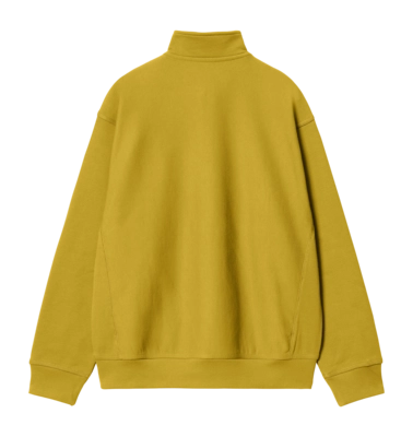 2---half-zip-american-script-sweatshirt-golden-olive-655 (4)-_no-bg