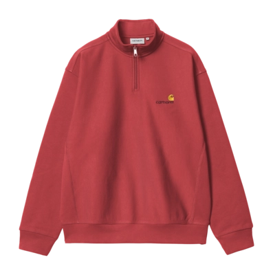 Sweater Carhartt WIP Half Zip American Script Unisex Tuscany