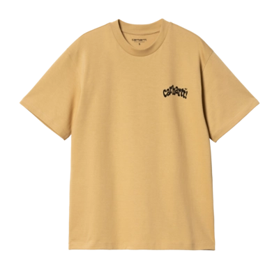 T-Shirt Carhartt WIP Femme S/S Amour Bourbon / Black