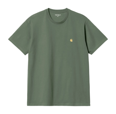 T-Shirt Carhartt WIP S/S Chase Unisex Duck Green / Gold
