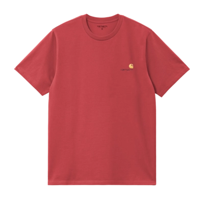 T-Shirt Carhartt WIP S/S American Script Unisex Tuscany