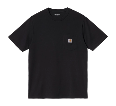 T-Shirt Carhartt WIP S/S Pocket Unisex Black