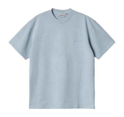 T-Shirt Carhartt WIP S/S Duster Script Unisex Misty Sky