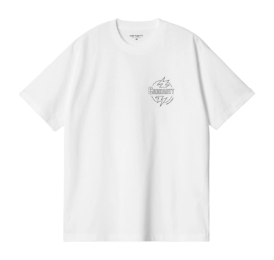 T-Shirt Carhartt WIP Unisexe M/C Blaze White / Black