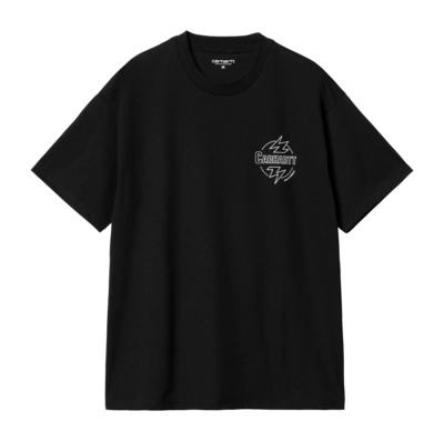 T-Shirt Carhartt WIP S/S Blaze Unisex Black / Wax