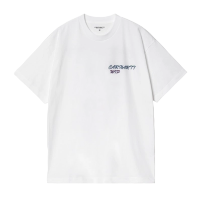 T-Shirt Carhartt WIP S/S Gelato Unisex White