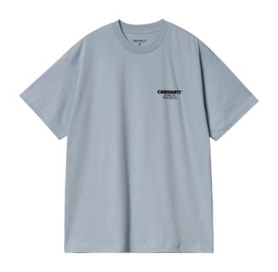 T-Shirt Carhartt WIP unisexe S/S Ducks Misty Sky