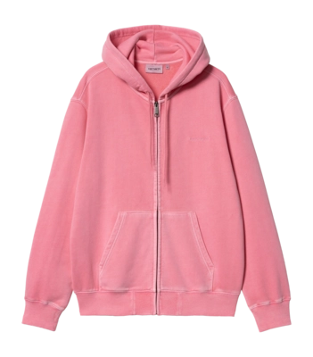 Jacket Carhartt WIP Unisex Hooded Duster Script Charm Pink