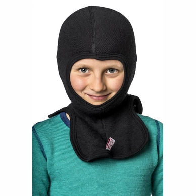Muts Woolpower Kids Balaclava 200 Black