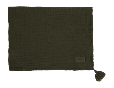 Babydeken Nobodinoz Washed Double Muslin Wabi-Sabi Vetiver