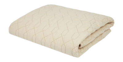 Couverture pour Bébé Nobodinoz Washed Quilted Wabi-Sabi Ginger