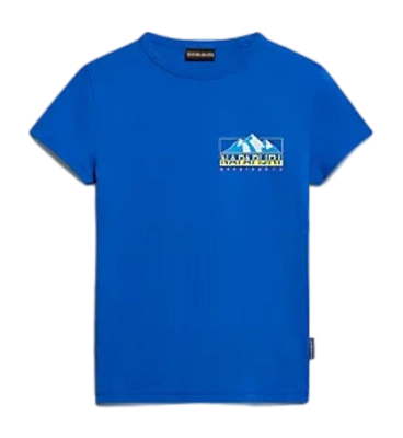 T-Shirt Napapijri Enfant S-Liard Blue Lapis