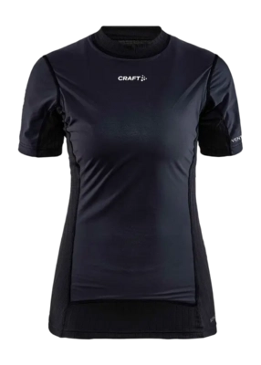 Unterhemd Craft Active Extreme X Wind SS Black Granite Damen