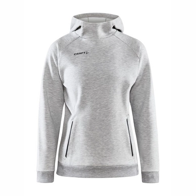 Trui Craft Women Core Soul Hood Sweatshirt W Grey Melange