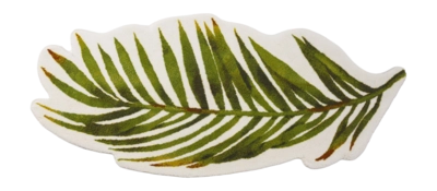 Bath Mat Abyss & Habidecor Palm Apple Green