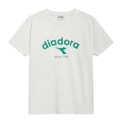 T-Shirt Diadora SS Athletic Logo Unisex White Milk