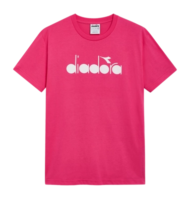 T-Shirt Diadora SS Logo Unisex Pink Sorbet