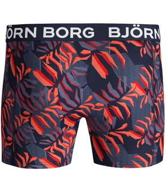 Boxershort Björn Borg Men Core LA Tennis & LA Abstract Leaf Chinese Red (2-pack)