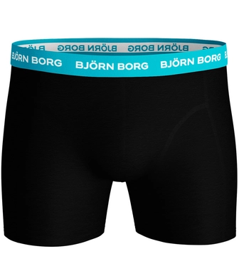 Boxershort Björn Borg Men Essential Seasonal Solid Neon Electric Blue Lemonade (3-pack)