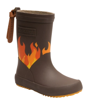 Gummistiefel Bisgaard Fashion II Kinder Brown Flames