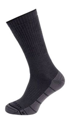 Chaussettes Jack Wolfskin Unisex Trek Merino Laine Cl C Dark Grey