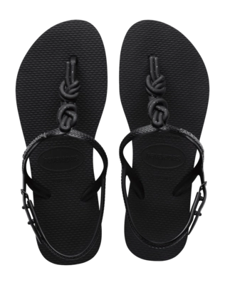 Sandaal Havaianas Women Twist Plus Black/Black