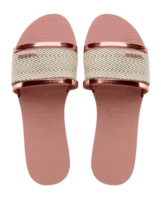 Flip Flops Havaianas You Malta Metallic Damen Crocus Rose