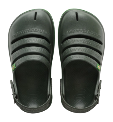 Sandaal Havaianas Kids Clog Brasil Olive Green