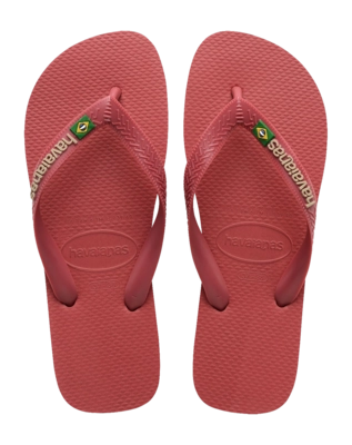 Tongs Havaianas Unisexe Brasil Logo Pau Brasil