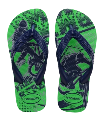 Slipper Havaianas Kids Athletic New graphite/White