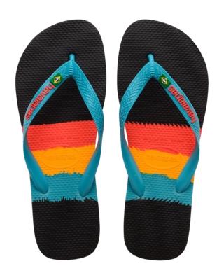 Slipper Havaianas Unisex Brasil Tech Black