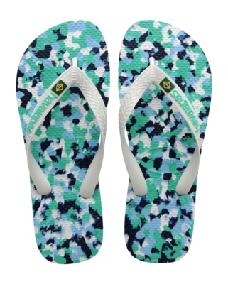 Slipper Havaianas Unisex Brasil Tech II Lemon Green